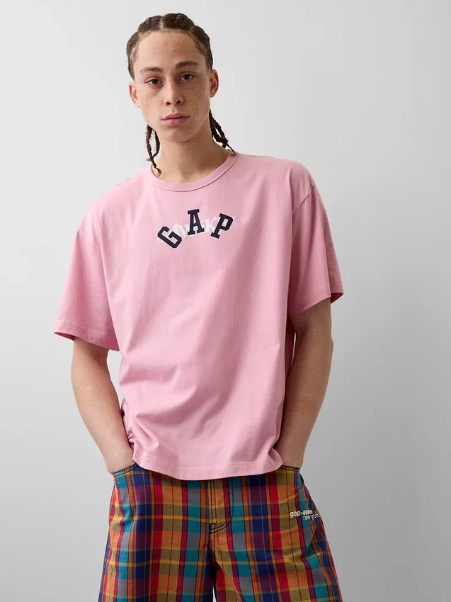T-shirt Gap × Awake Ny à logo, coupe décontractée