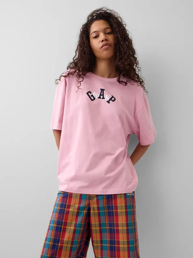 T-shirt Gap × Awake Ny à logo, coupe décontractée