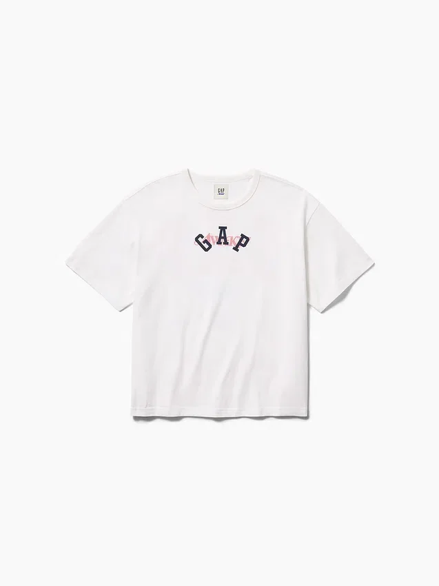T-shirt Gap × Awake Ny à logo, coupe décontractée