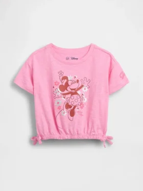 T-shirt GAP × Disney pour Bébé & Enfant en coton bio avec motif de nœud