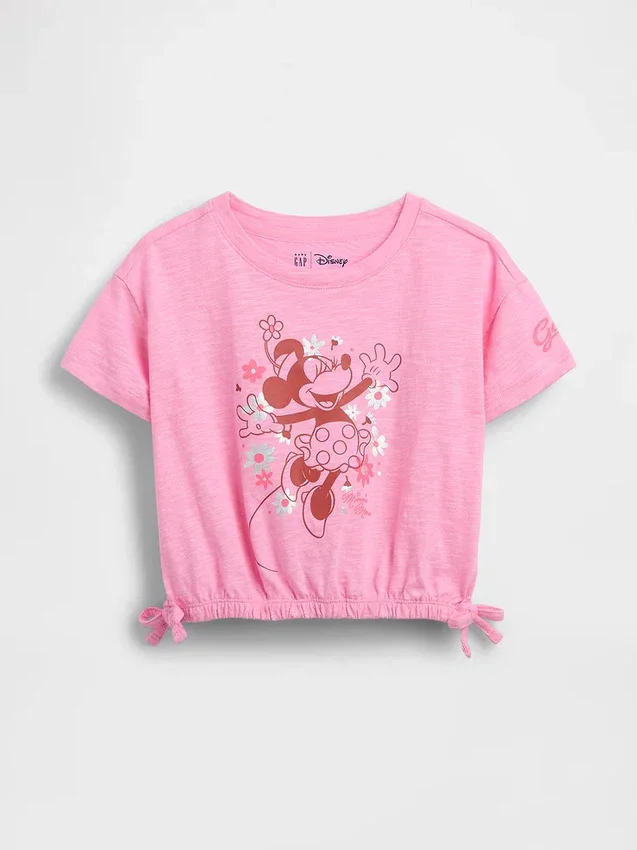 T-shirt GAP × Disney pour Bébé & Enfant en coton bio avec motif de nœud