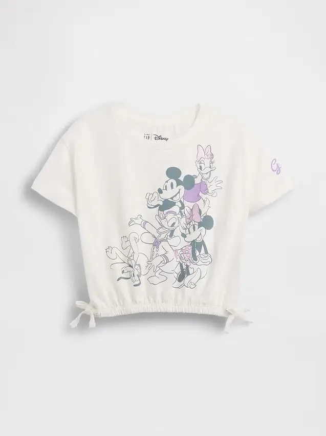 T-shirt GAP × Disney pour Bébé & Enfant en coton bio avec motif de nœud
