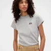T-shirt Gap × Victoria Beckham en coton bio avec logo