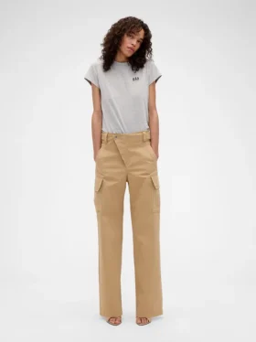 T-shirt Gap × Victoria Beckham en coton bio avec logo