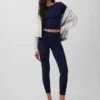 T-shirt GapFit lisse à col bateau