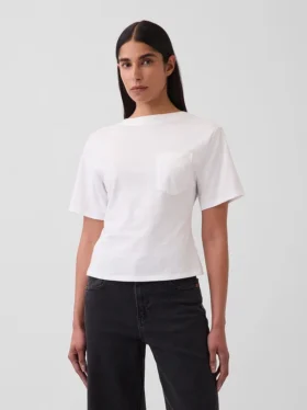 T-shirt Gapstudio à dos échancré et poche