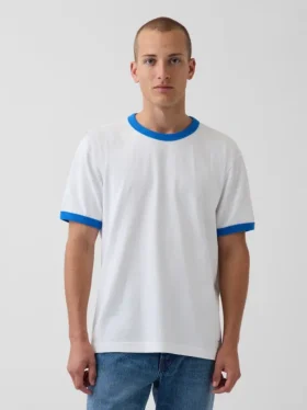 T-shirt « Get Blue » à logo, coupe ample