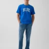 T-shirt « Get Blue » à logo, coupe ample