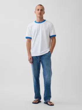 T-shirt « Get Blue » à logo, coupe ample