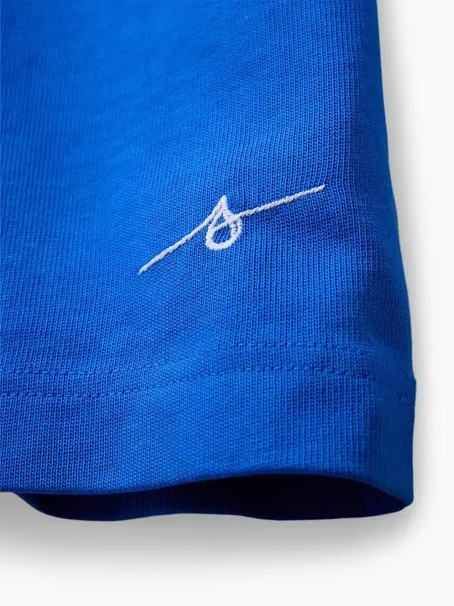 T-shirt « Get Blue » à logo, coupe ample