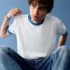 T-shirt « Get Blue » à logo, coupe ample