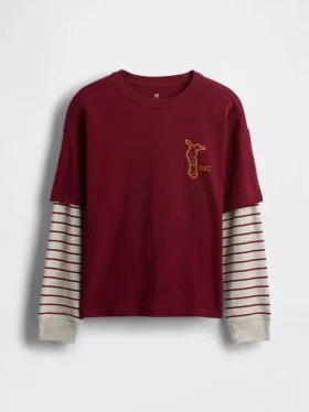 T-shirt graphique 2-en-1 pour enfants