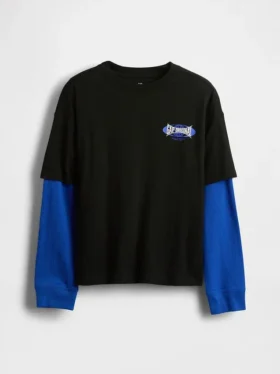 T-shirt graphique 2-en-1 pour enfants