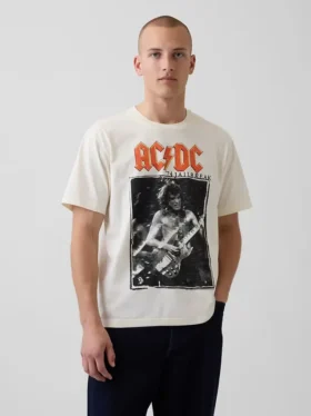 T-shirt graphique ample AC/DC