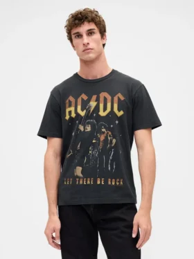 T-shirt graphique ample AC/DC