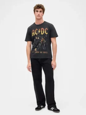 T-shirt graphique ample AC/DC