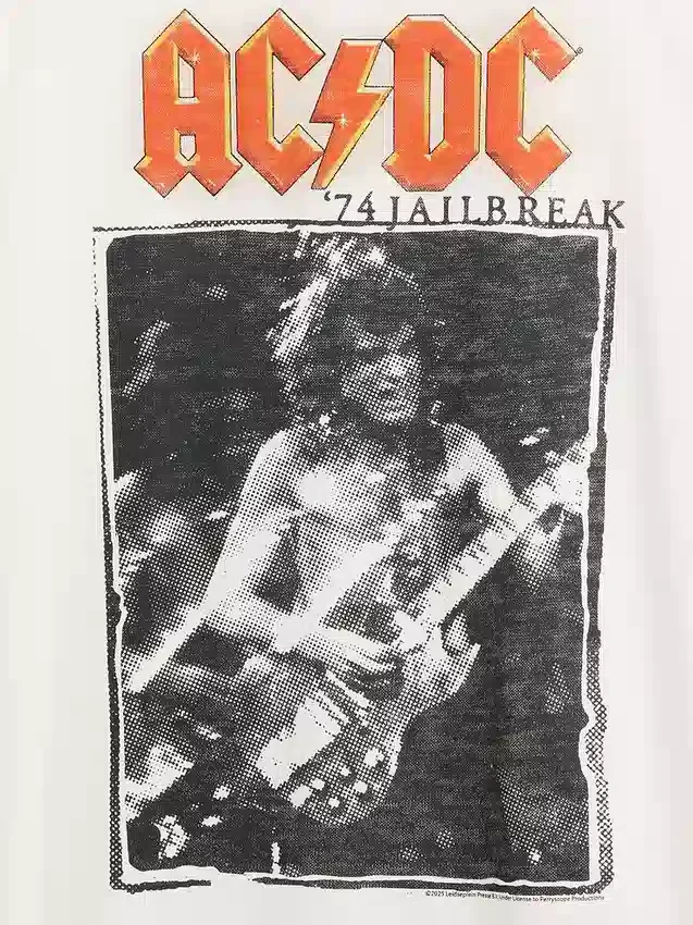 T-shirt graphique ample AC/DC