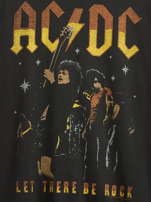 T-shirt graphique ample AC/DC