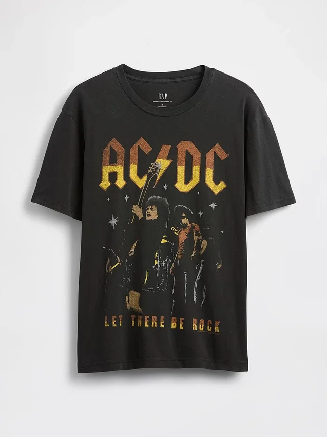 T-shirt graphique ample AC/DC