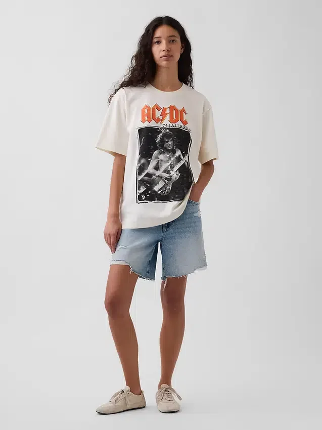 T-shirt graphique ample AC/DC