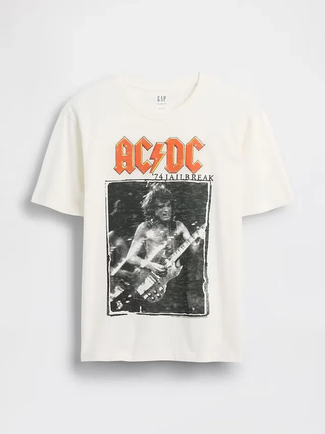 T-shirt graphique ample AC/DC
