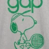 T-shirt graphique ample avec logo Snoopy