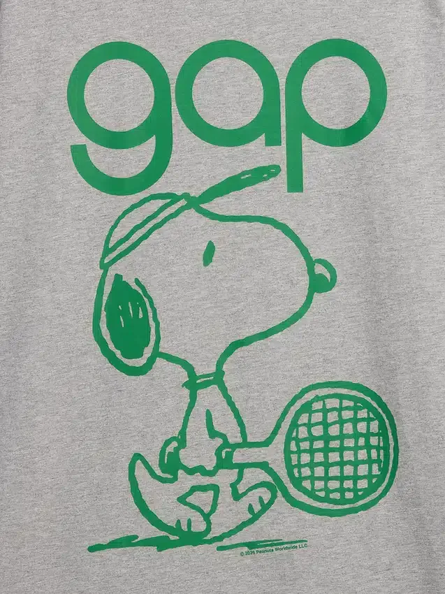 T-shirt graphique ample avec logo Snoopy