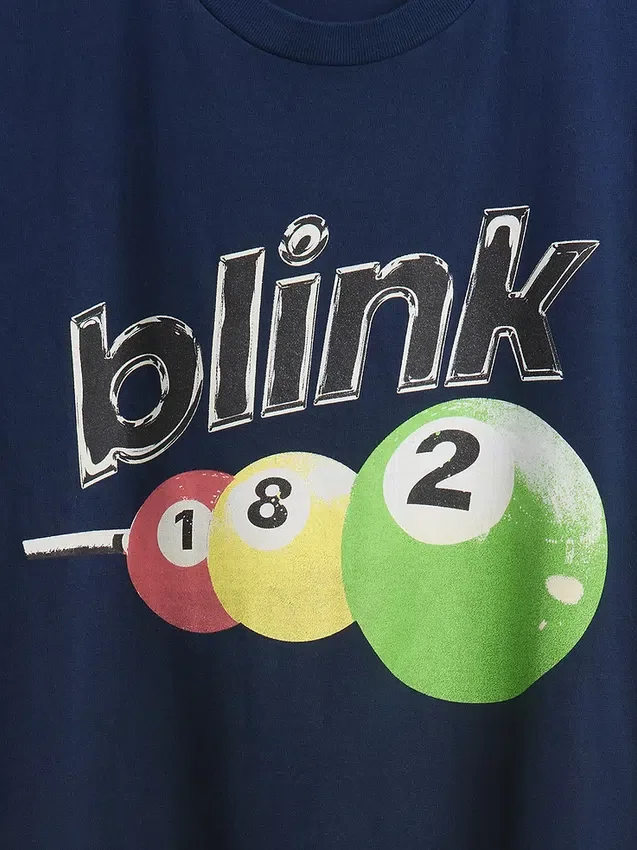 T-shirt graphique ample Blink 182