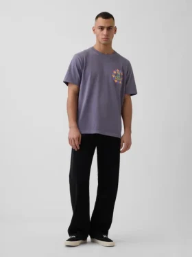 T-shirt graphique ample De La Soul