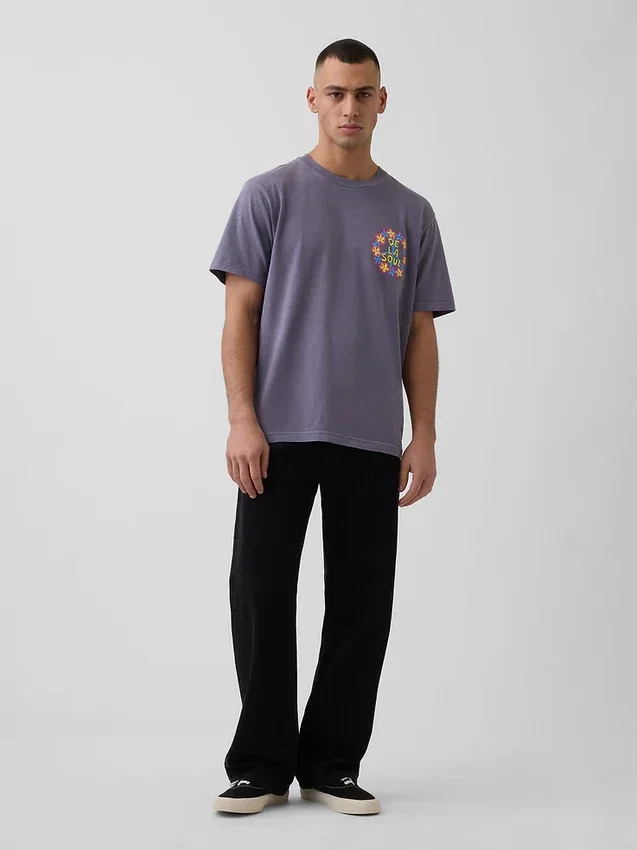 T-shirt graphique ample De La Soul
