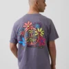 T-shirt graphique ample De La Soul