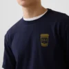 T-shirt graphique ample en coton épais