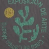 T-shirt graphique ample en coton épais