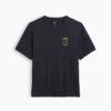 T-shirt graphique ample en coton épais