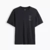T-shirt graphique ample en coton épais