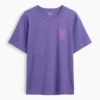 T-shirt graphique ample en coton épais