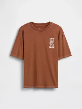 T-shirt graphique ample pour enfant