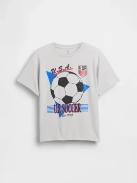 T-shirt graphique ample pour enfant