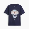 T-shirt graphique ample pour enfant