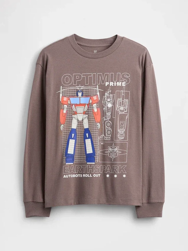T-shirt graphique ample pour enfant
