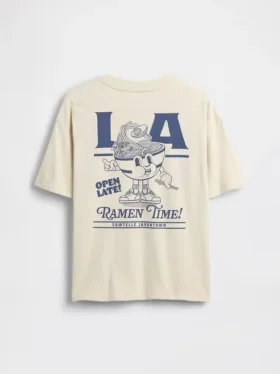 T-shirt graphique ample pour enfant