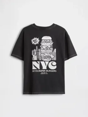 T-shirt graphique ample pour enfant