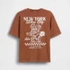 T-shirt graphique ample pour enfant