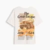 T-shirt graphique ample pour enfant