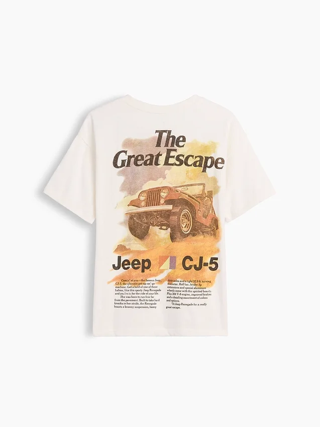 T-shirt graphique ample pour enfant