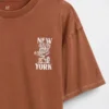 T-shirt graphique ample pour enfant