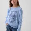 T-shirt graphique ample pour enfants
