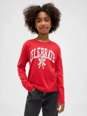 T-shirt graphique ample pour enfants