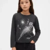 T-shirt graphique ample pour enfants