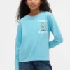 T-shirt graphique ample pour enfants
